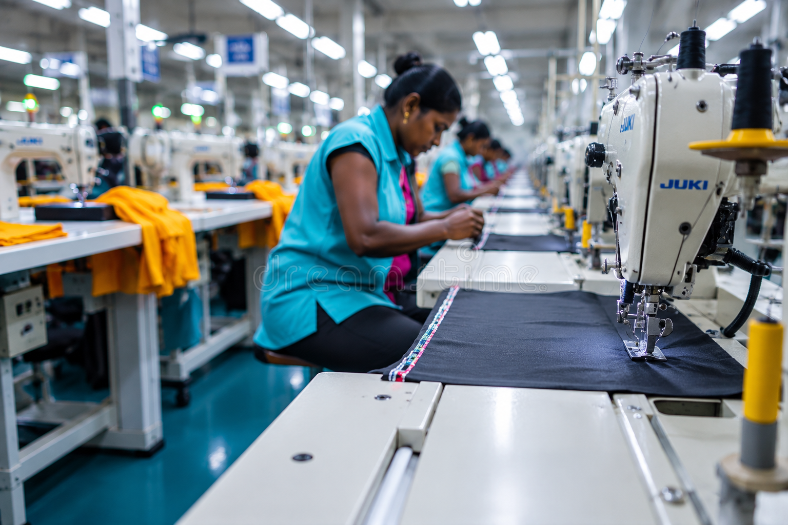 Garment Stitching Line